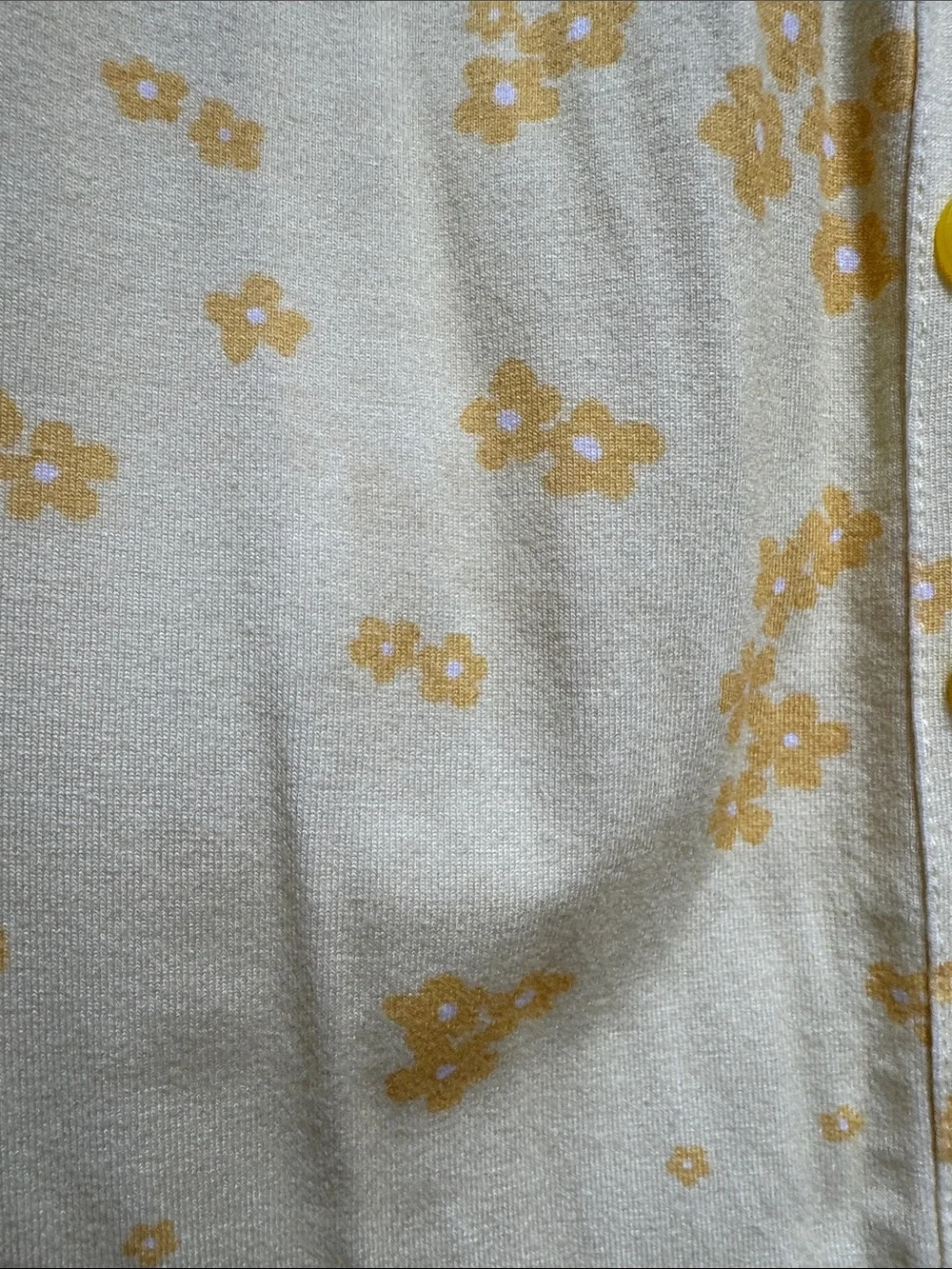OMI JO 4T Pockets Yellow Floral Faux Button Detail A Line Tank Dress Girls WDW
